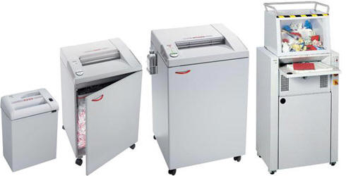Four Destroyit Shredders machines offered by Benchmark